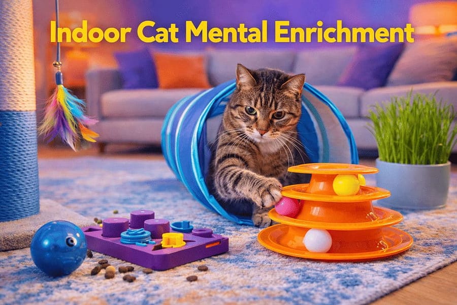Indoor Cat Mental Enrichment: Smart Home Guide