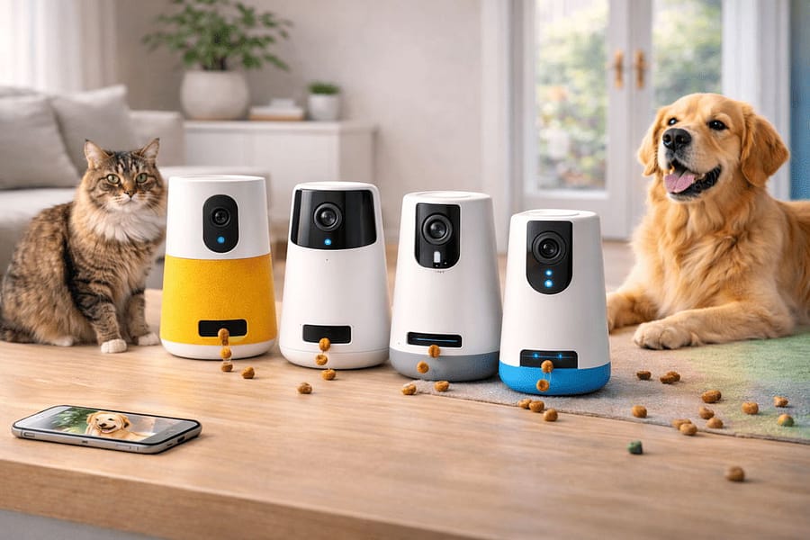 5 Best Smart Pet Cameras with Treat Dispensers (Furbo Alternatives)