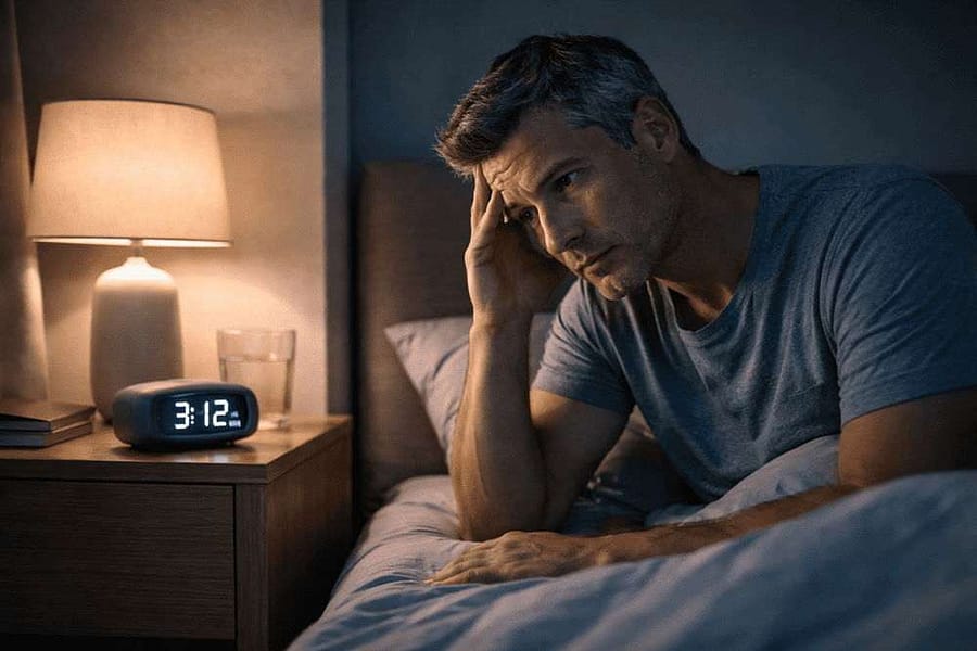 Waking Up at 3 AM? The Cortisol Spike & How to Fix It