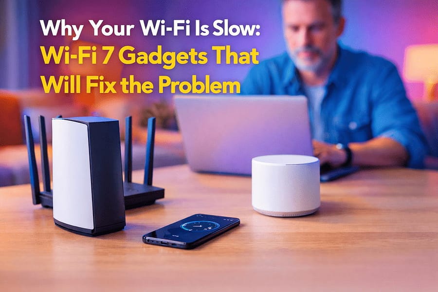 Why Your Wi-Fi Is Slow: Wi-Fi 7 Gadgets to Fix It